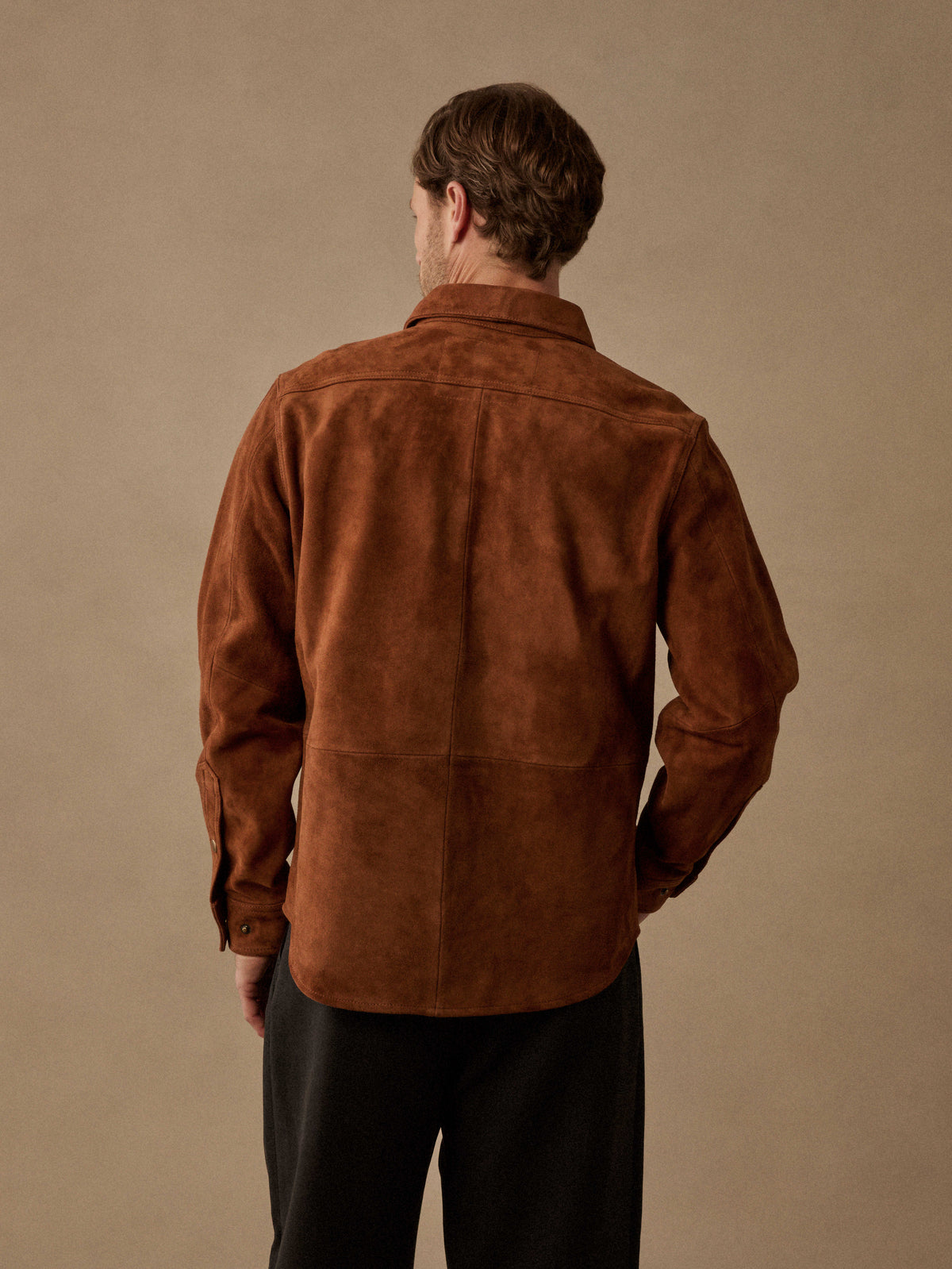 Line of Trade Suede CPO Overshirt