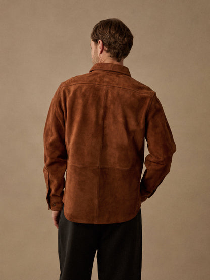 Line of Trade Suede CPO Overshirt