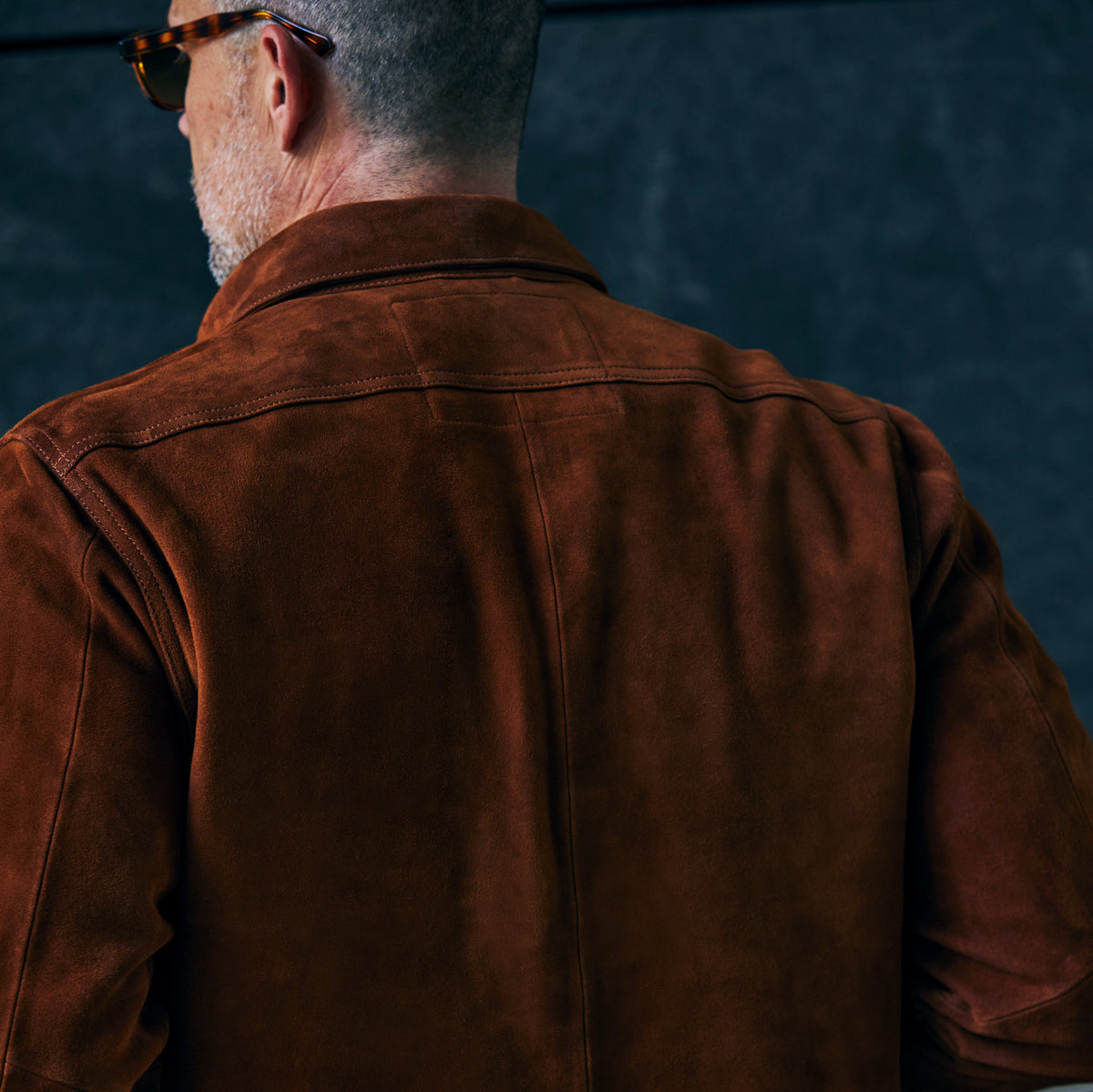Line of Trade Suede CPO Overshirt