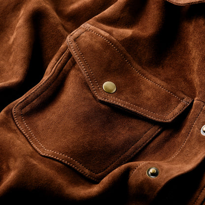 Line of Trade Suede CPO Overshirt