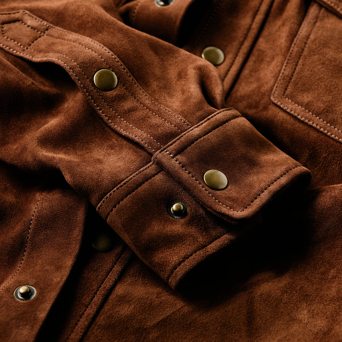 Line of Trade Suede CPO Overshirt