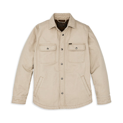 Filson Fleece Lined Jac-Shirt Gray Khaki