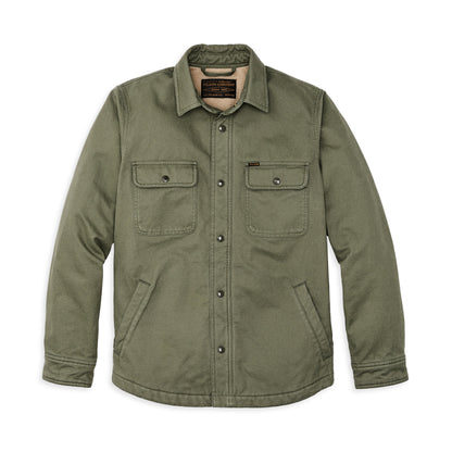 Filson Fleece Lined Jac-Shirt Service Green