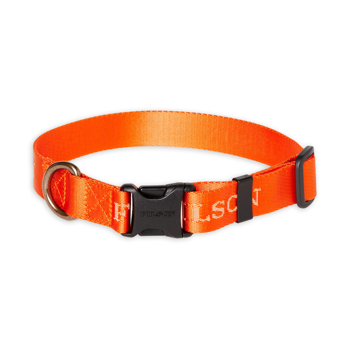 Filson Nylon Dog Collar Orange