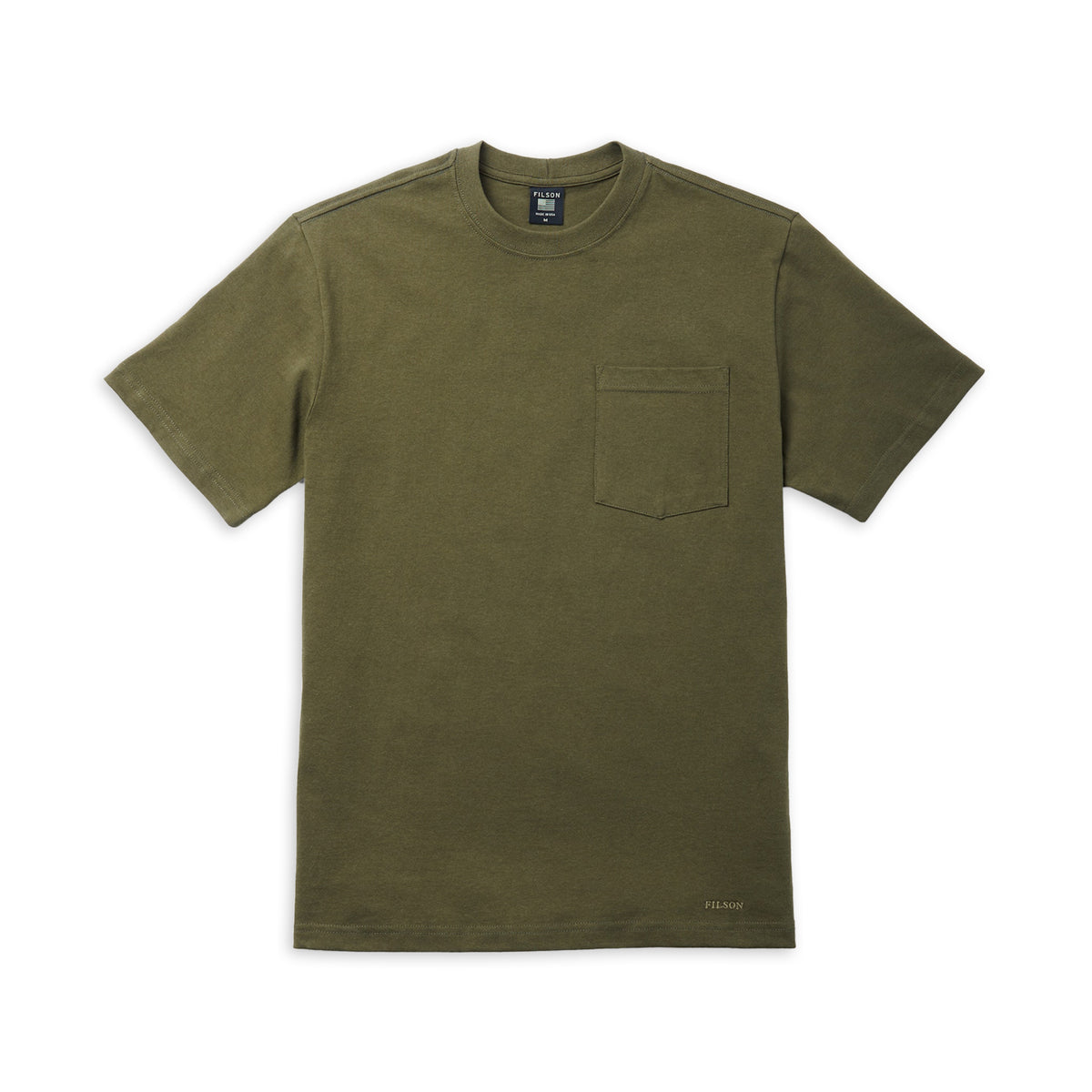 Filson Made in USA Pioneer Pocket T-Shirt Olive