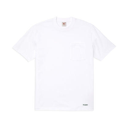 Filson Made in USA Pioneer Pocket T-Shirt White