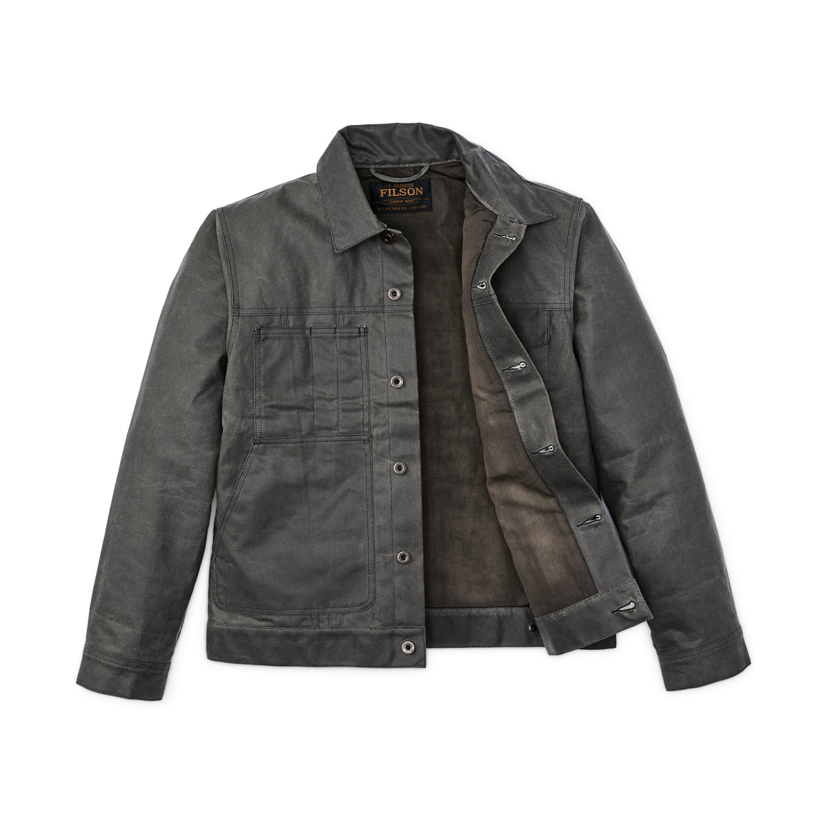 Filson Tin Cloth Short Lined Cruiser Jacket