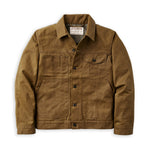 Filson Tin Cloth Short Lined Cruiser Jacket - Tan