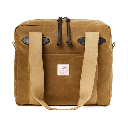 Filson Tin Cloth Tote Bag Dark Tan