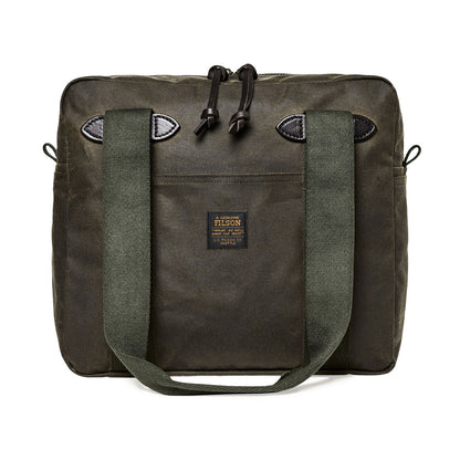 Filson Tin Cloth Tote Bag Otter Green