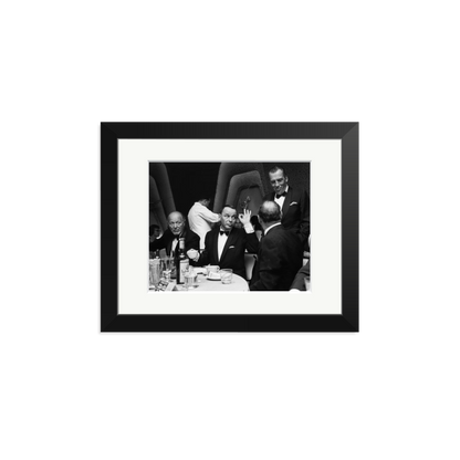Frank Sinatra A OK Framed Print Black Small