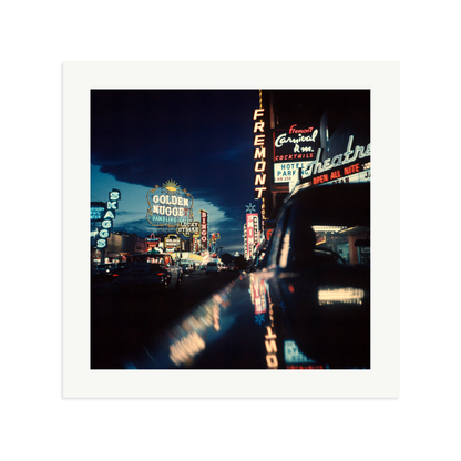 Fremont Street, Las Vegas, 1961 Framed Print Print Only XL