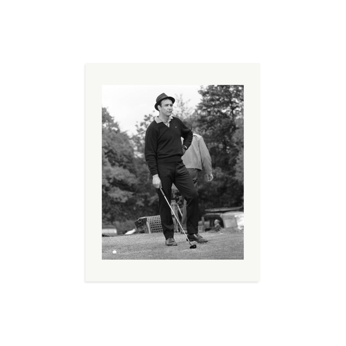Goldfinger Golf Framed Print Print Only Medium