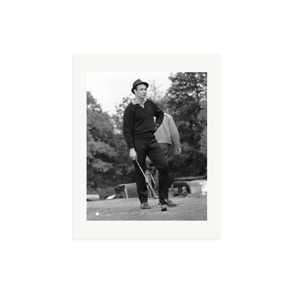Goldfinger Golf Framed Print Print Only Medium