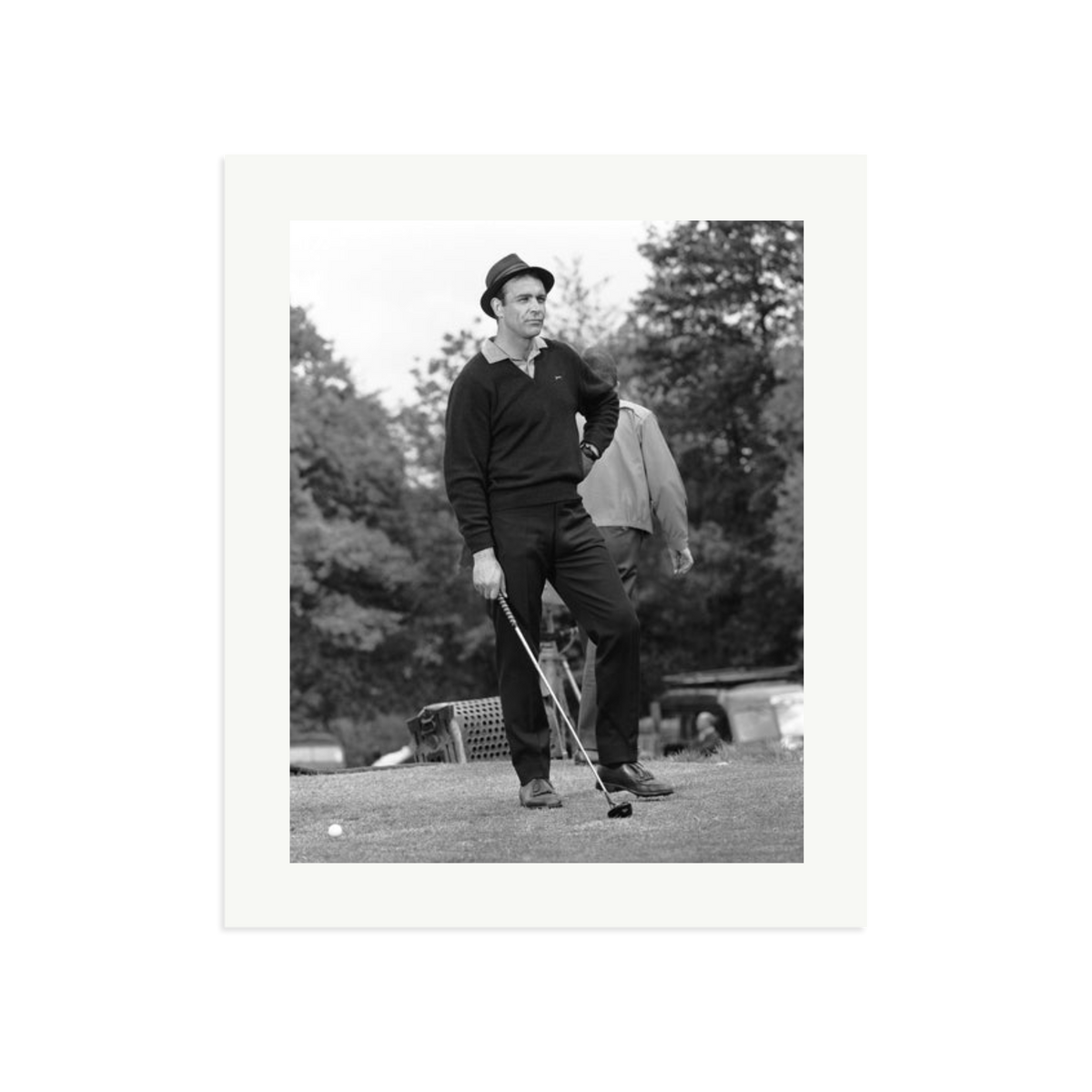 Goldfinger Golf Framed Print Print Only Large