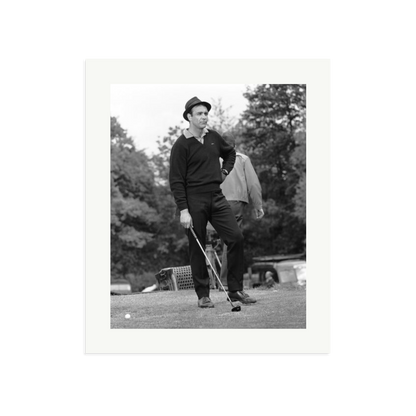 Goldfinger Golf Framed Print Print Only Large