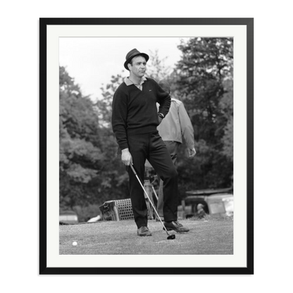 Goldfinger Golf Framed Print Black XXL