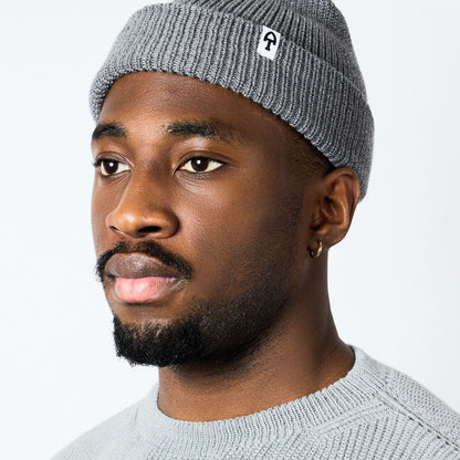 American Trench Merino Cardigan Stitch Beanie