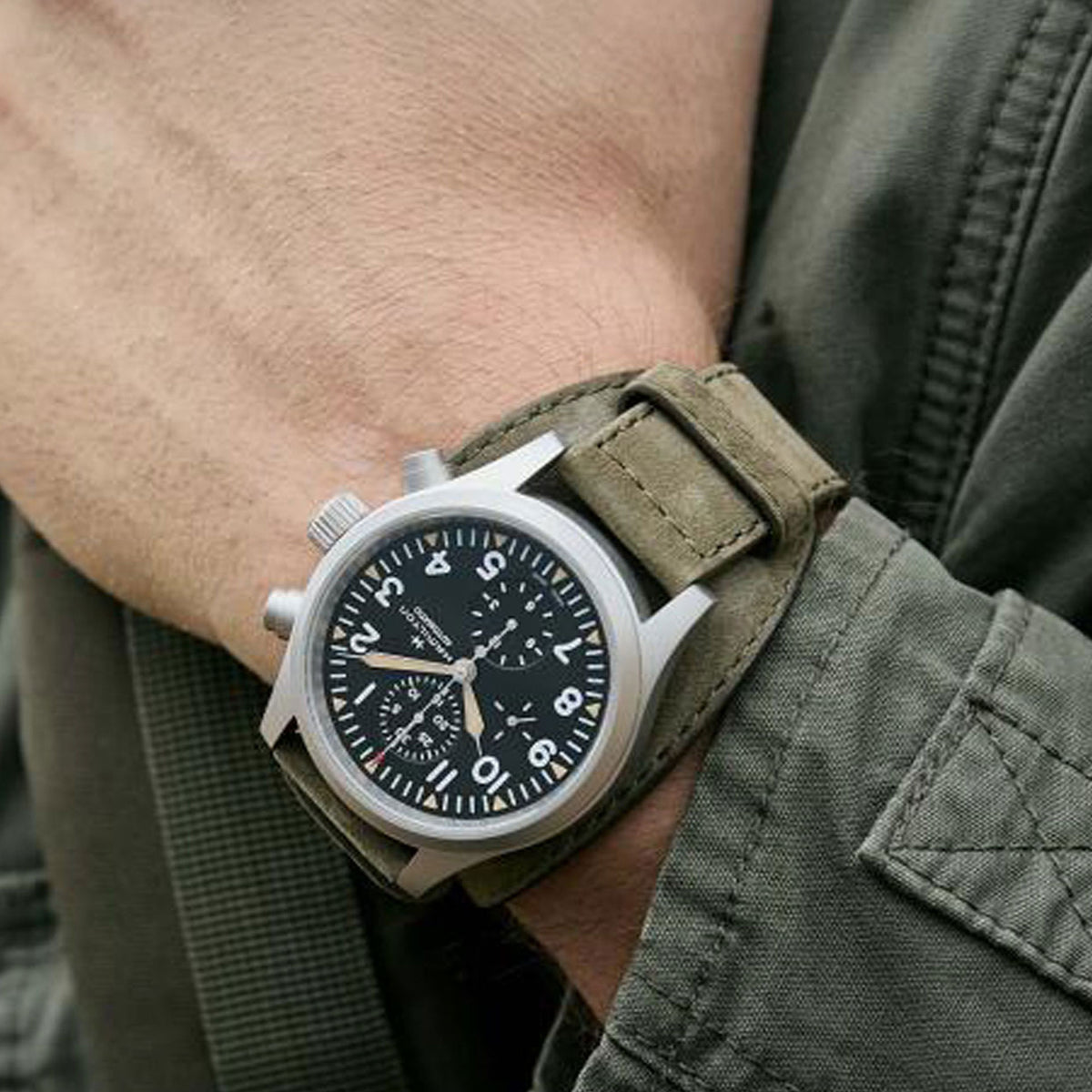 Hamilton Khaki Field Chrono Watch