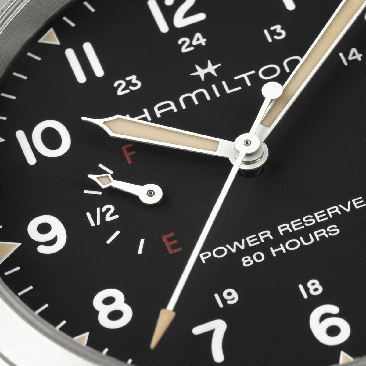 Hamitlon Khaki Field Mechanical Power Reserve Watch