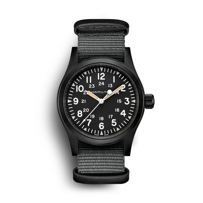 Hamilton Khaki Field Mechanical Watch Black