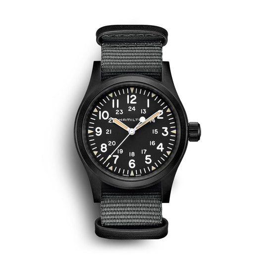 Hamilton Khaki Field Mechanical Watch Black