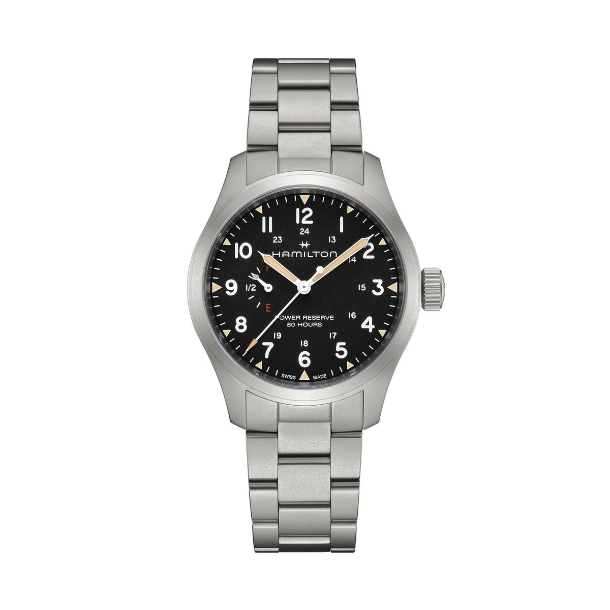 Hamitlon Khaki Field Mechanical Power Reserve Watch