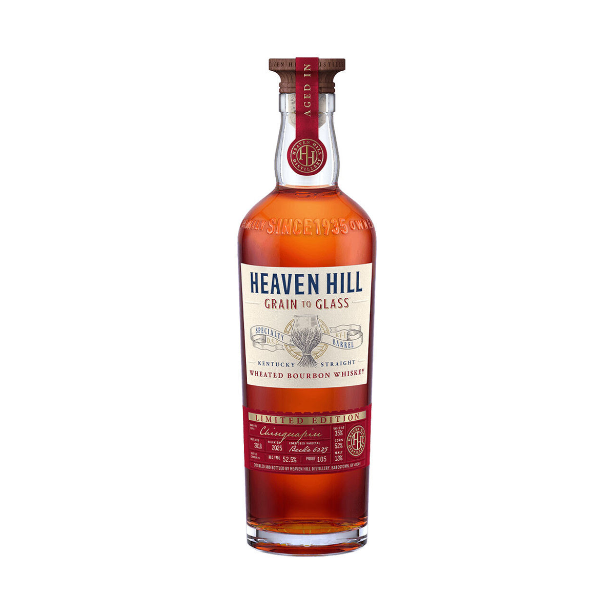 Heaven Hill Grain to Glass Wheated Bourbon Chinquapin Barrel
