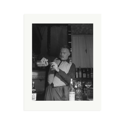 Hemingway Negroni Time Framed Print Print Only XL