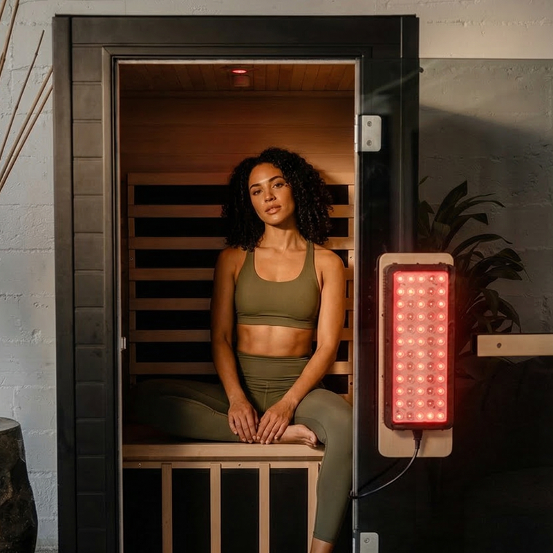 SaunaBox Solara Full Spectrum Infrared Sauna