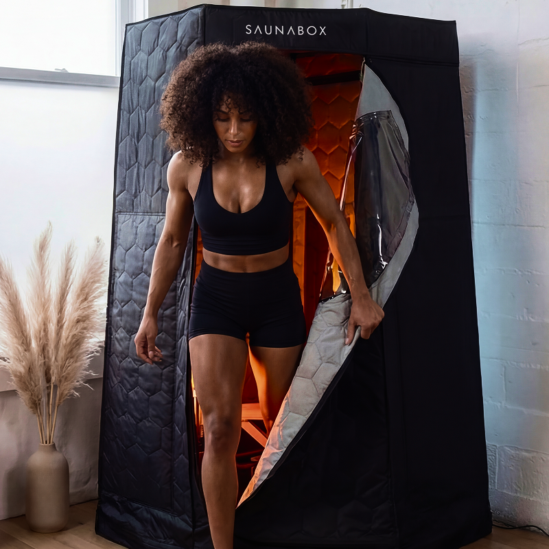 SaunaBox Pulse PRO Infrared Sauna with Red-light Therapy