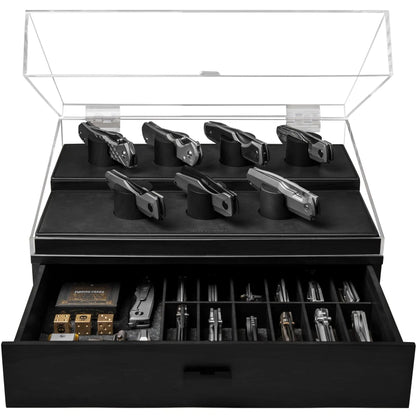 Holme & Hadfield The Armory Pro Knife Display Case Black