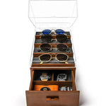 Holme & Hadfield Sun Deck Sunglasses Case - Walnut