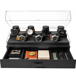 Holme & Hadfield The Collector Pro Watch Case Black
