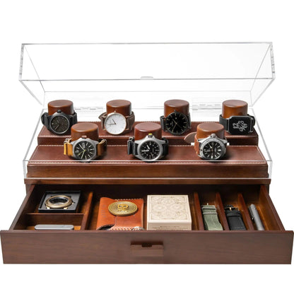 Holme & Hadfield The Collector Pro Watch Case Walnut