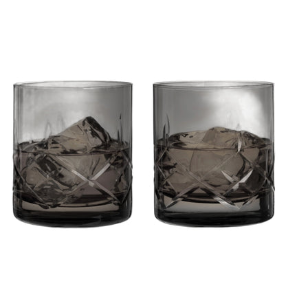 Admiral Crystal Smoke Rocks Glasses Default Title