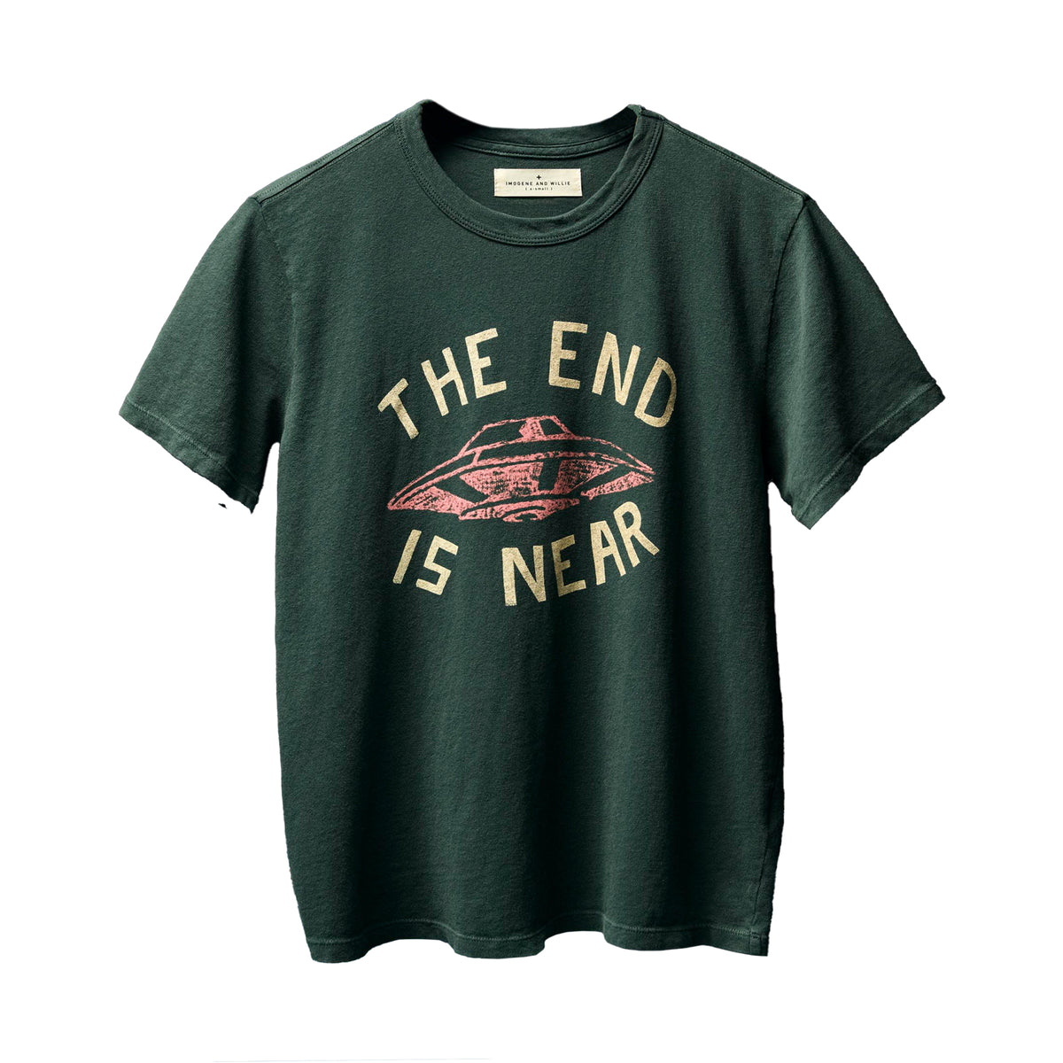 Imogene+Willie the "end is near" tee in spruce XXL