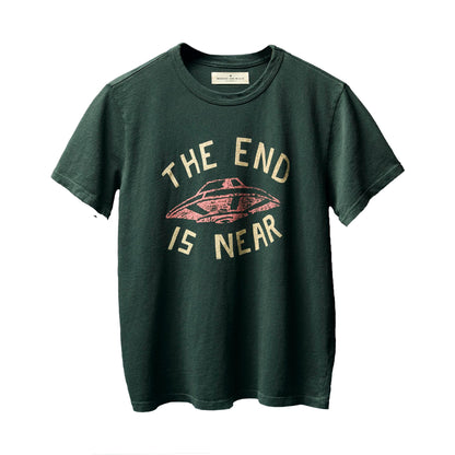 Imogene+Willie the "end is near" tee in spruce XXL