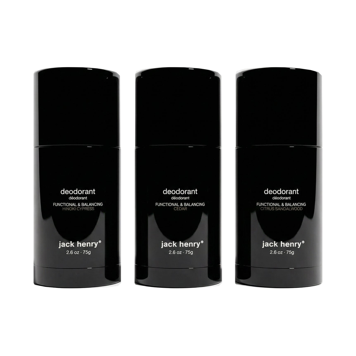 Jack Henry Deodorant 3-pack