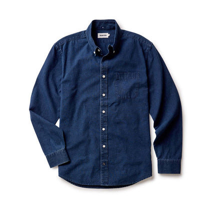 Taylor Stitch Rinsed Indigo Jack Shirt XXL 46