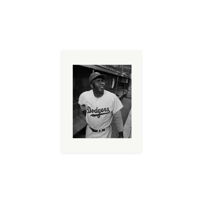 Jackie Robinson 1950 Framed Print Print Only Small