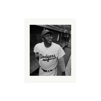 Jackie Robinson 1950 Framed Print Print Only Medium