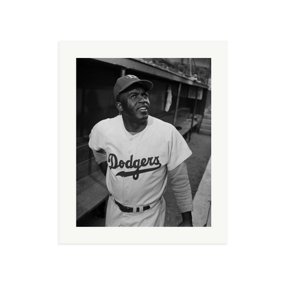 Jackie Robinson 1950 Framed Print Print Only Large