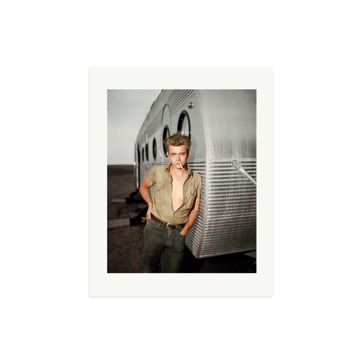 James Dean: A Giant Star Framed Print Print Only Medium