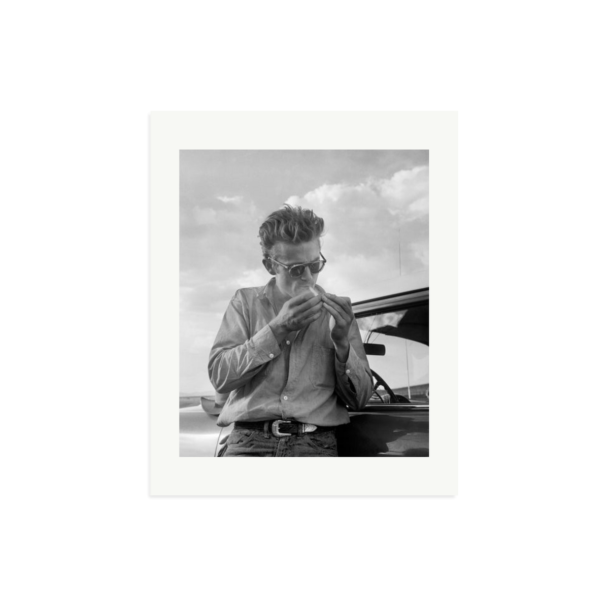 James Dean Framed Print Print Only Medium