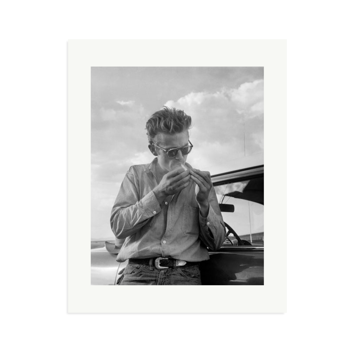 James Dean Framed Print Print Only XL