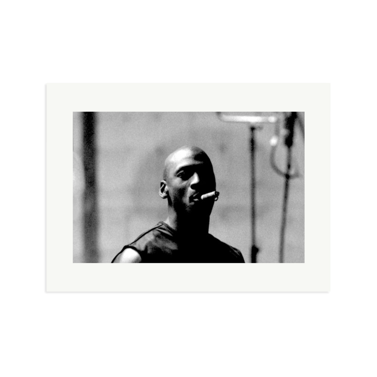 Michael Jordan Framed Print Print Only XL