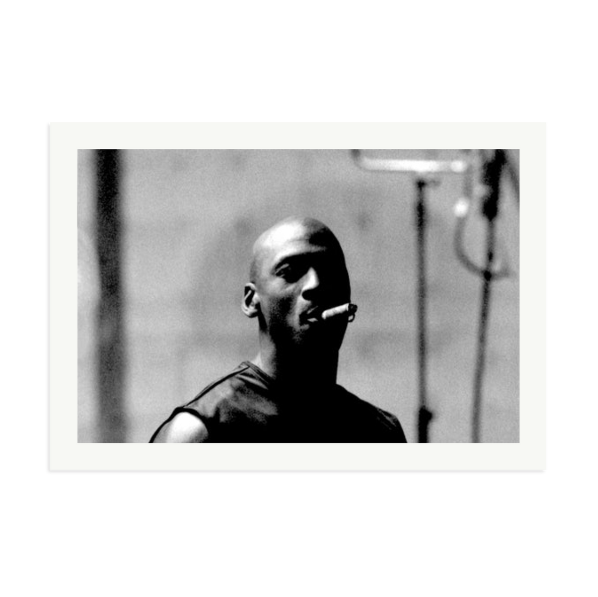 Michael Jordan Framed Print Print Only XXL