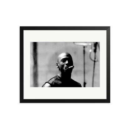 Michael Jordan Framed Print Black Large