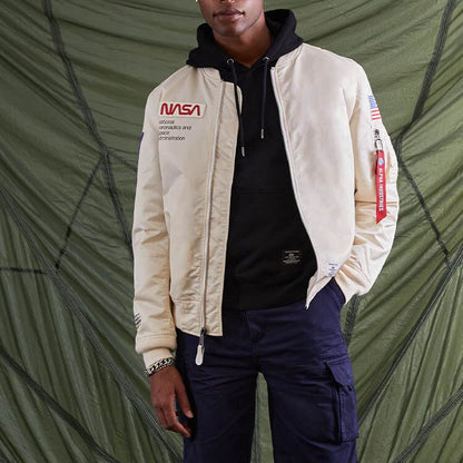 ALPHA INDUSTRIES L-2B NASA GEN II BOMBER JACKET